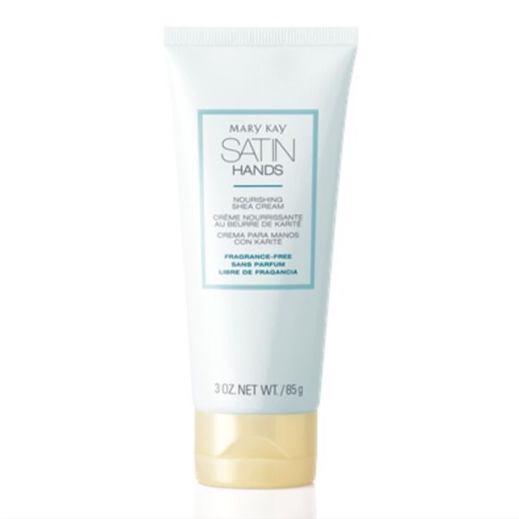 **HOST PICK** MARY KAY FRAGRANCE-FREE SATIN HANDS NOURISHING SHEA CREAM - Picture 1 of 8